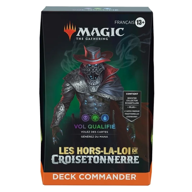 Magic: The Gathering - Les hors-la-loi de Croisetonnerre - Deck Commander - Vol Qualifié - FR | 5010996220721