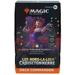 Magic: The Gathering - Les hors-la-loi de Croisetonnerre - Deck Commander - Ennemie Publique Numéro Un - FR | 5010996220721