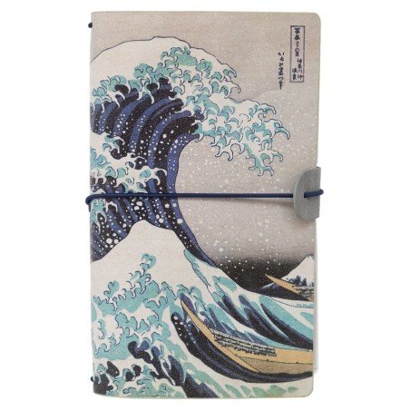 Hokusai Travel Journal The Great Wave of Kanagawa 20 cm