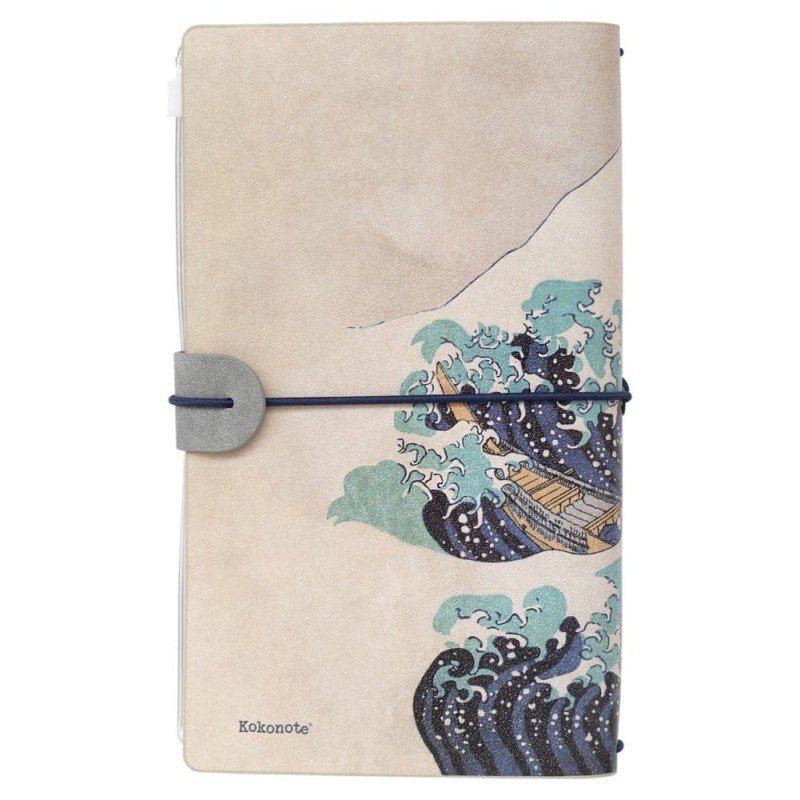 Hokusai Travel Journal The Great Wave of Kanagawa 20 cm