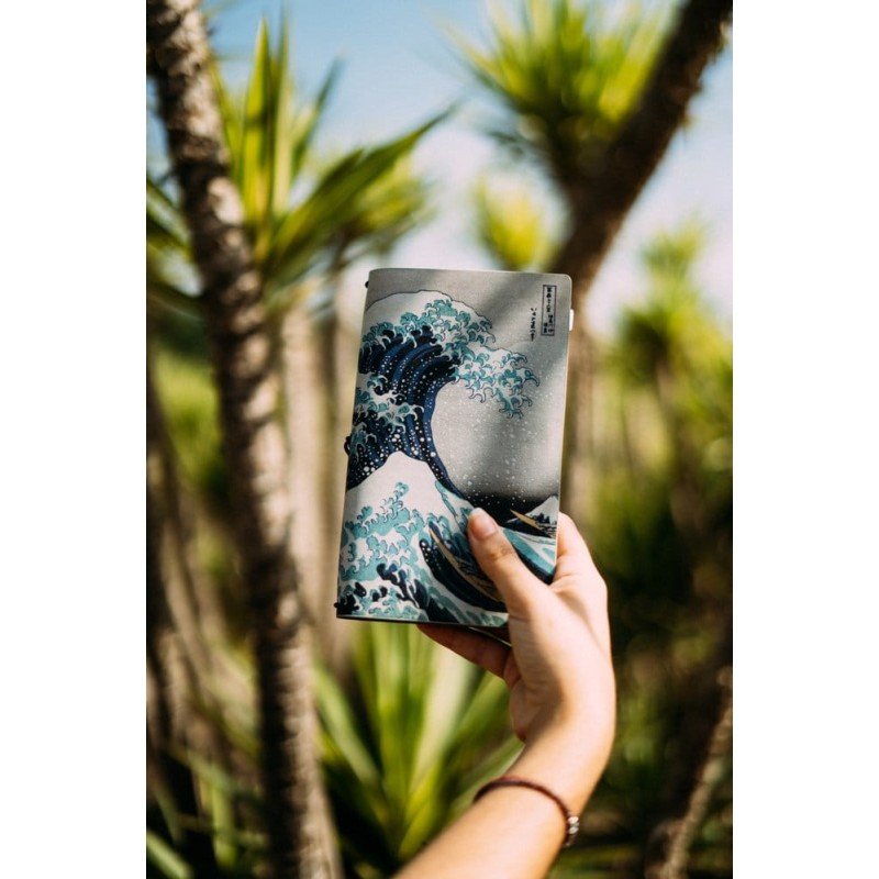 Hokusai Travel Journal The Great Wave of Kanagawa 20 cm