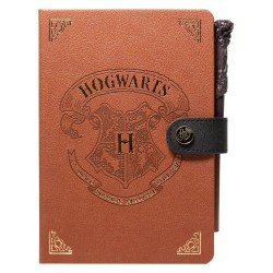Harry Potter carnet premium avec stylo baguette magique A5