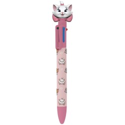 Disney stylo à bille 6 couleurs 3D Les Aristochats 