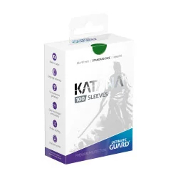 Ultimate Guard - Katana Sleeves Standard Size (100 Pouches) - Green | 4260250073797