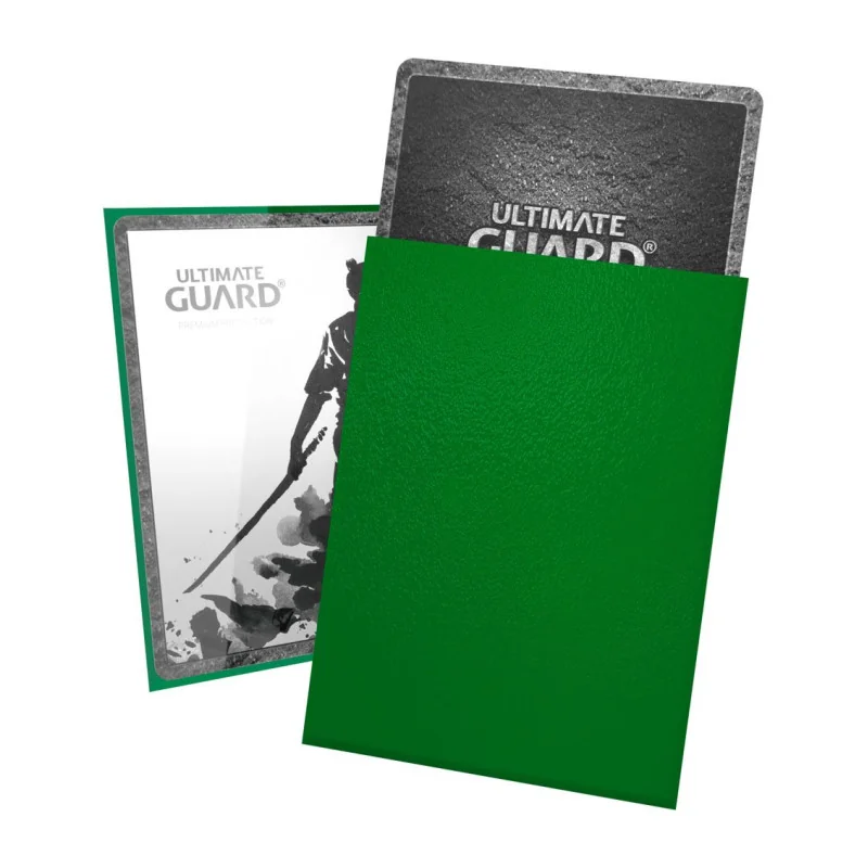 Ultimate Guard - Katana Sleeves taille standard (100 pochettes) - Vert | 4260250073797