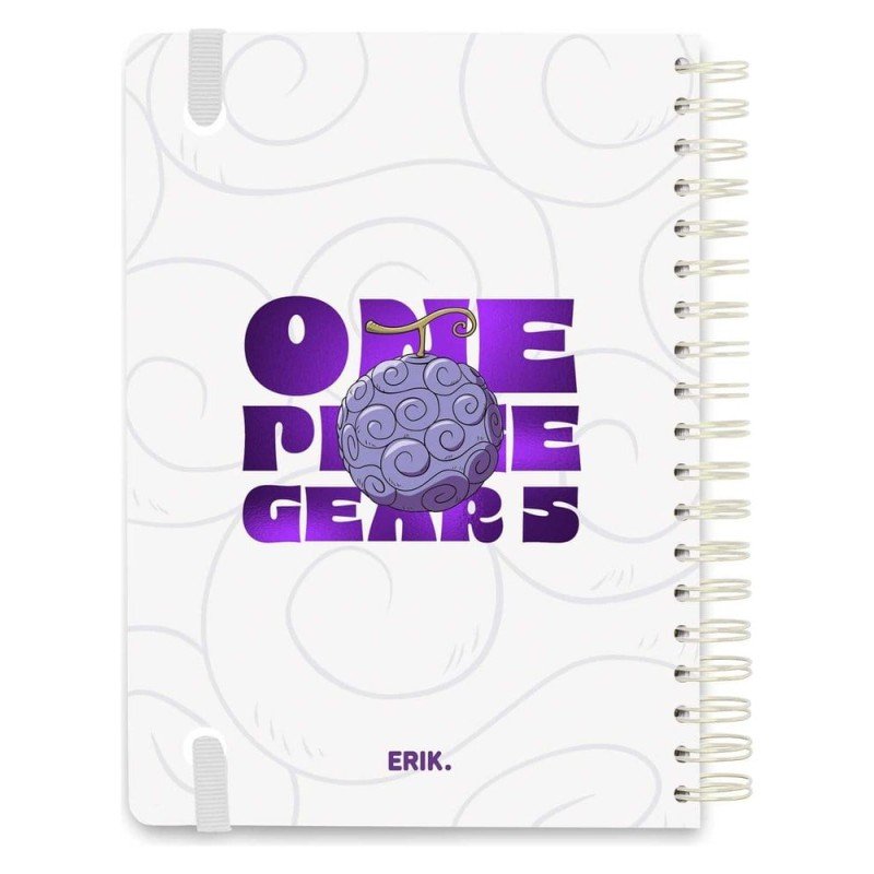 One Piece School Diary weekly planner 2026/2027 Gear 5 A5