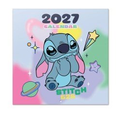 Disney Stitch calendrier mural 2027 30 x 30 cm