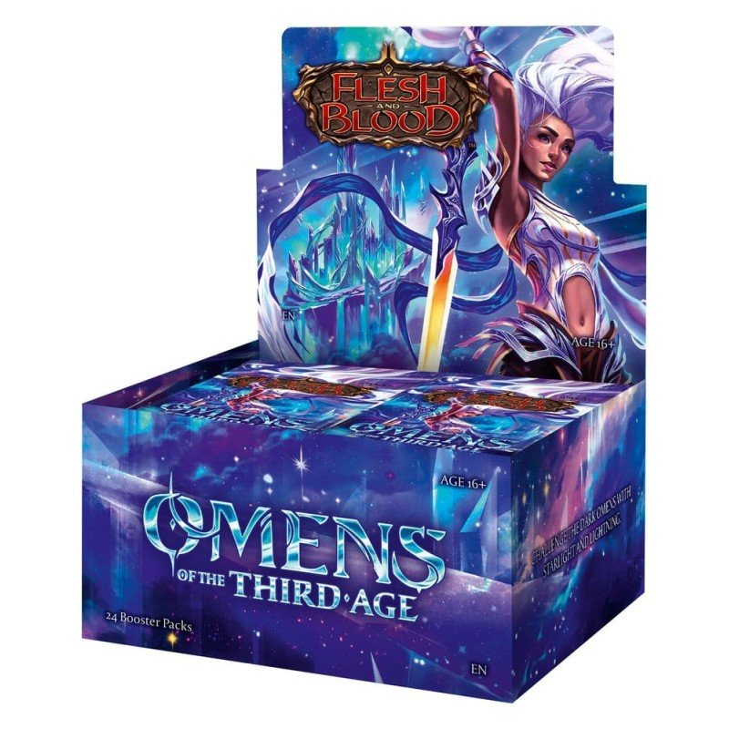 Flesh and Blood TCG Omens of the Third Age Booster Display (24) english