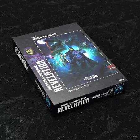 Les Maîtres de l'univers : Révélation - Puzzle - Skeletor and Evil-Lyn (1000 pièces) | 4056133023771