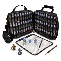 Enhance Mallette de Peinture pour Figurines Noir