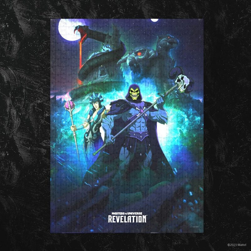 Les Maîtres de l'univers : Révélation - Puzzle - Skeletor and Evil-Lyn (1000 pièces)