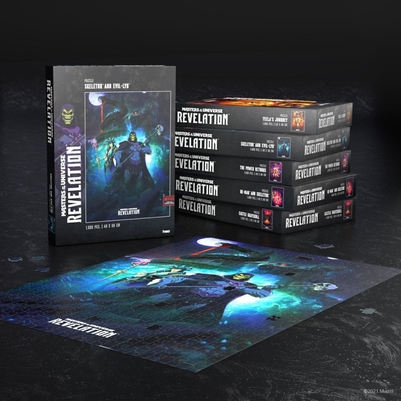 Masters of the Universe: Revelation - Puzzle - Skeletor and Evil-Lyn (1000 pieces)