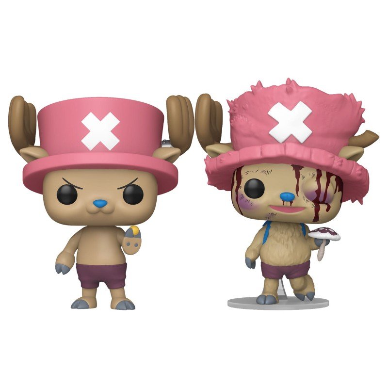 One Piece assortiment POP! Animation Vinyl figurines Chopper w/Chase 9 cm (6)