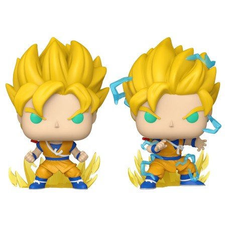 Dragon Ball assortiment Daima POP! Animation Vinyl figurine SS Son Goku w/Chase 9 cm (6)