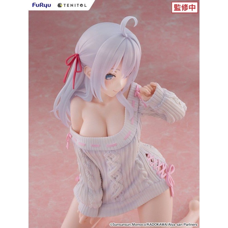 Alya Sometimes Hides Her Feelings in Russian Noodle Stopper PVC Figure Knit Ver. 26 cm