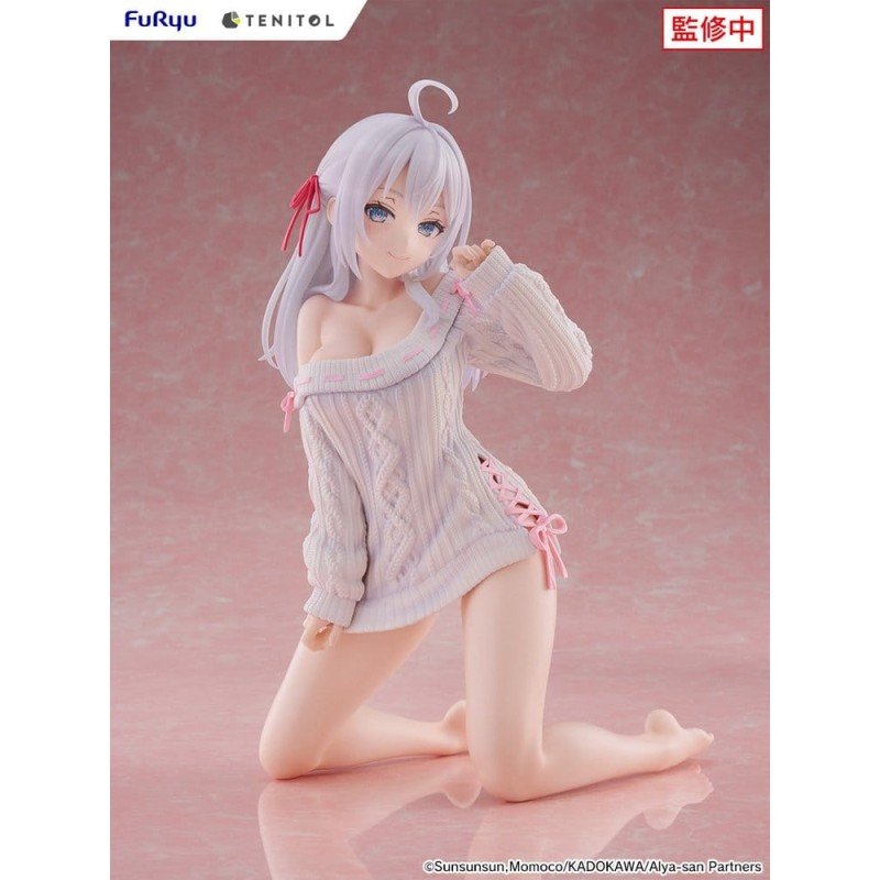 Alya Sometimes Hides Her Feelings in Russian Noodle Stopper PVC Figure Knit Ver. 26 cm