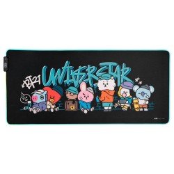 BT21 LED XXL Tapis de Souris 90 x 40 cm