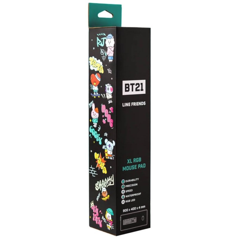 BT21 LED XXL Mouse Mat 90 x 40 cm