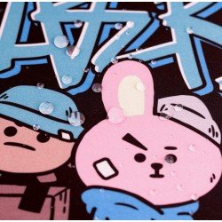 BT21 LED XXL Tapis de Souris 90 x 40 cm