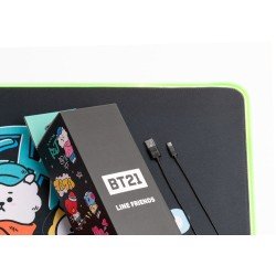 BT21 LED XXL Tapis de Souris 90 x 40 cm
