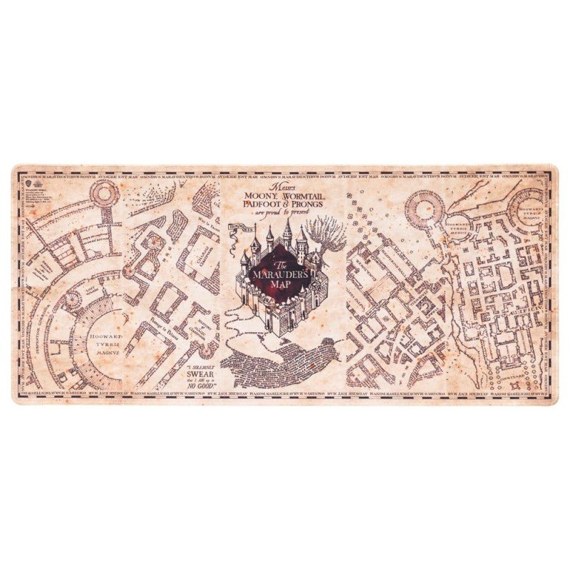 Harry Potter XL Mouse Mat Marauders Map 80 x 35 cm