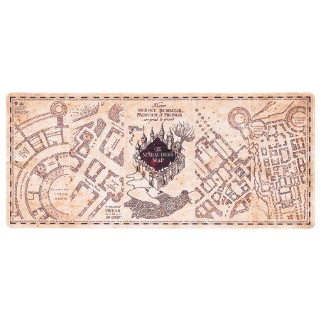 Harry Potter Tapis de Souris XL Carte des Maraudeurs 80 x 35 cm