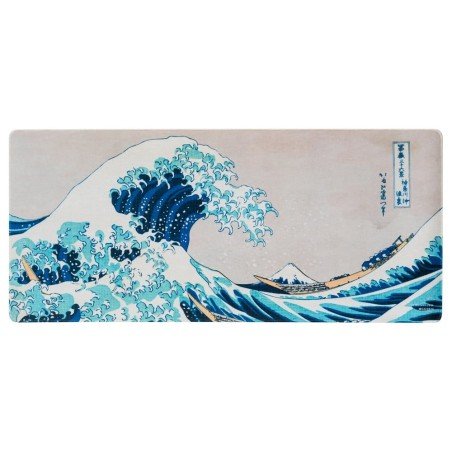 Hokusai La Grande Vague de Kanagawa Tapis de Souris XL 80 x 35 cm