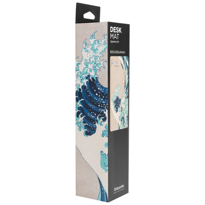 Hokusai La Grande Vague de Kanagawa Tapis de Souris XL 80 x 35 cm
