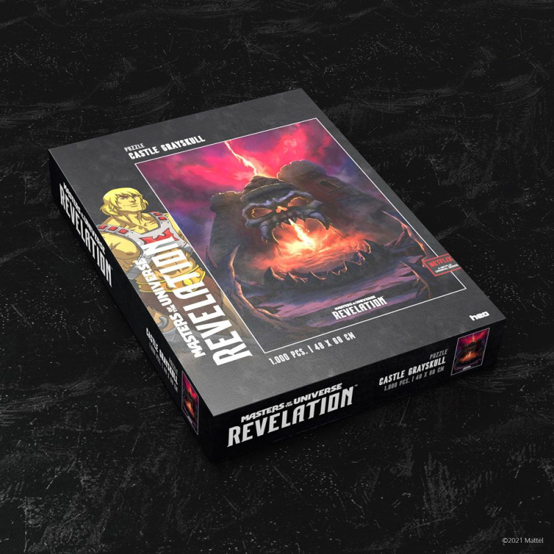 Les Maîtres de l'univers : Révélation - Puzzle - Castle Grayskull (1000 pièces)
