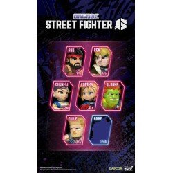 Arcade: Capcom Street Fighter Series Kandy 4 inch Vinyl Figure Blind Box Display (6)
