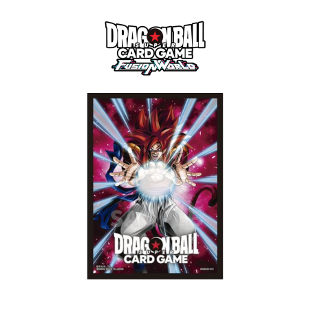 Dragon Ball Super Card Game - Fusion World - Official Card Sleeves 04 - Gogeta : GT
