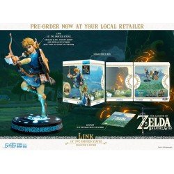 The Legend of Zelda Breath of the Wild statuette PVC Link Collector's Edition 25 cm