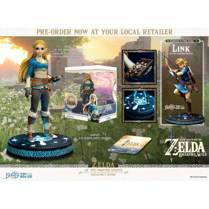 The Legend of Zelda Breath of the Wild PVC Statue Zelda Collector's Edition 25 cm