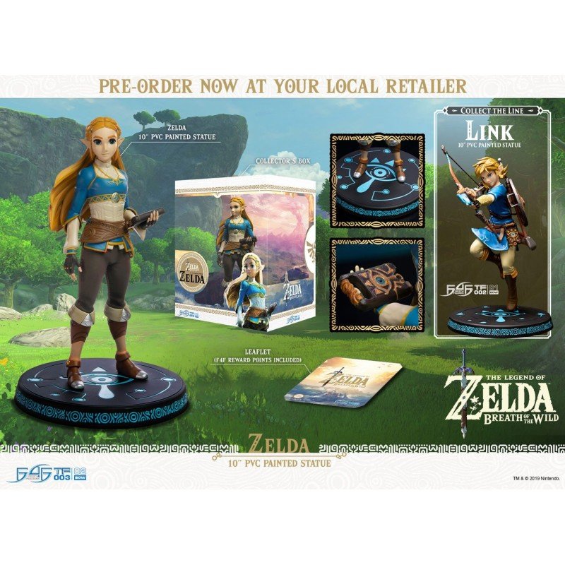 The Legend of Zelda Breath of the Wild statuette PVC Zelda 25 cm