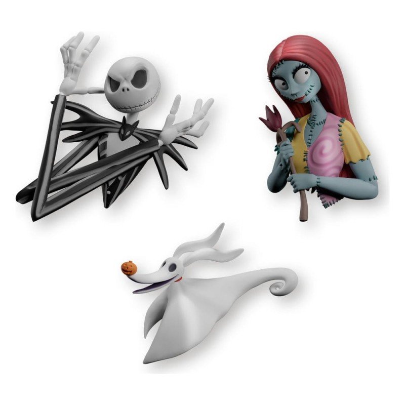 Disney L'Étrange Noël de Monsieur Jack Set de 3 Aimants  5 cm