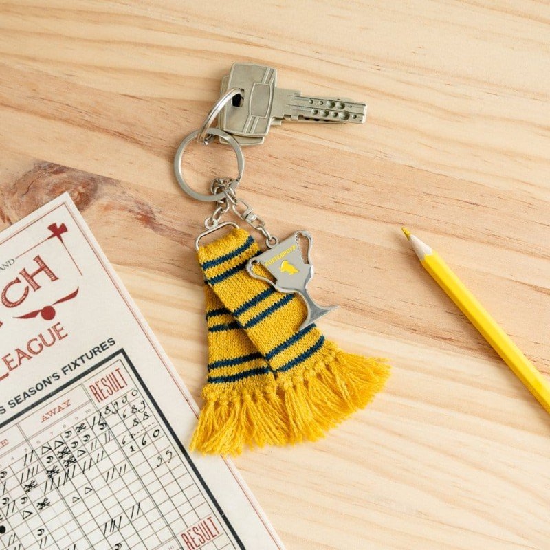 Harry Potter Keyring Hufflepuff Scarf 15 cm