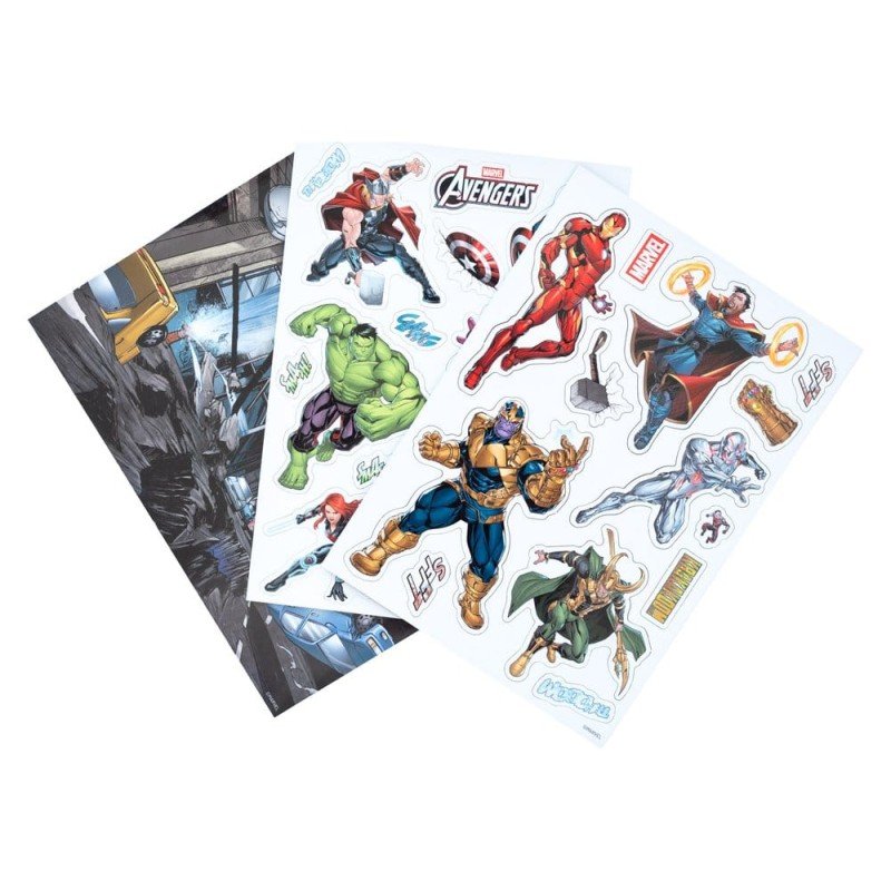 Marvel Die-Cut Magnet Set Avengers 