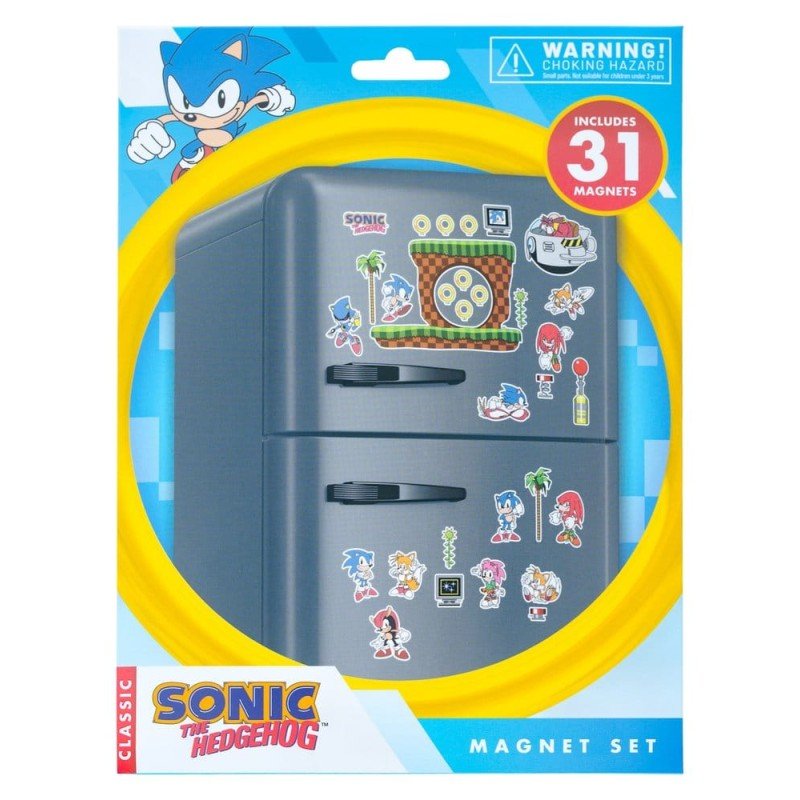 Sonic set d'aimants découpés
