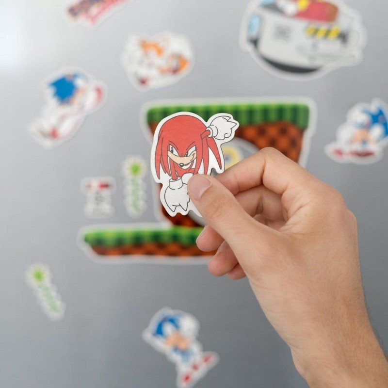 Sonic Die-Cut Magnet Set