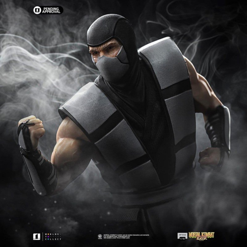 Mortal Kombat statuette 1/10 Art Scale Smoke 21 cm