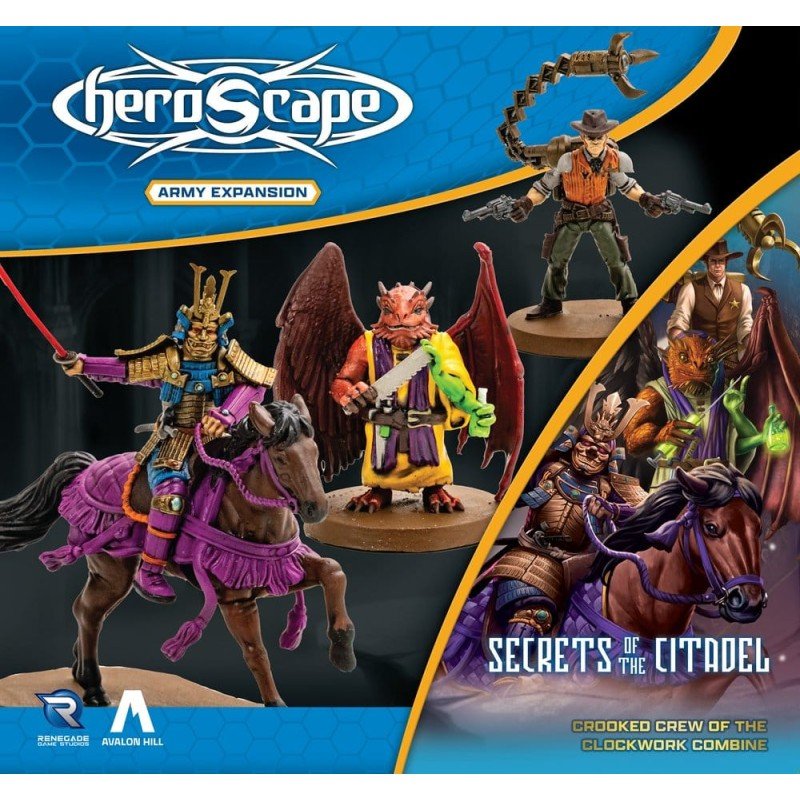 Heroscape Extension d'Armée Crooked Crew of the Clockwork Combine *ANGLAIS*