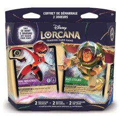 Disney Lorcana - Uncharted Lands (Chapter 12) - 2-Player Starter Set - Madame Indestructible & Buzz Lightyear - FR
