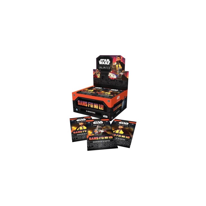 Star Wars: Unlimited - Sans Foi Ni Loi - Booster Display (24 Booster) - FR