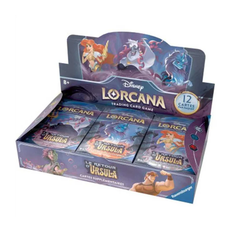 Disney Lorcana : Le Retour d'Ursula - Chapitre 4 - Boite de Boosters (24 packs) FR | 4050368983442