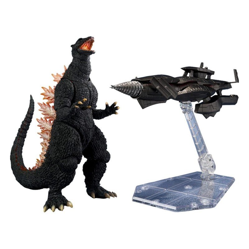 Godzilla: Final Wars figurine S.H.MonsterArts Godzilla Heat Ray Ver. vs. New Gotengo 16 cm