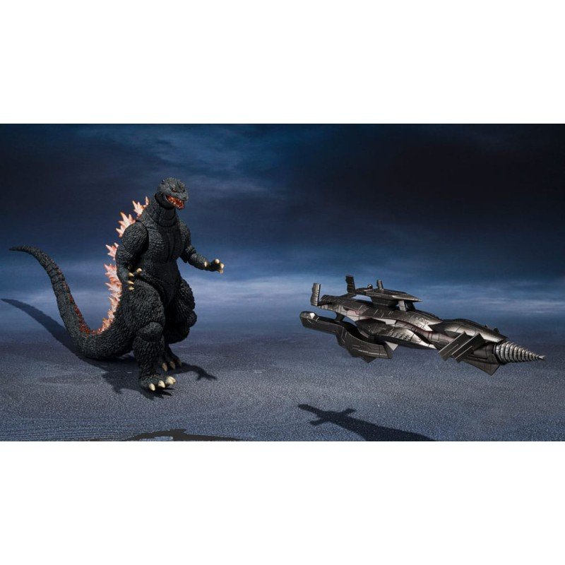 Godzilla: Final Wars figurine S.H.MonsterArts Godzilla Heat Ray Ver. vs. New Gotengo 16 cm