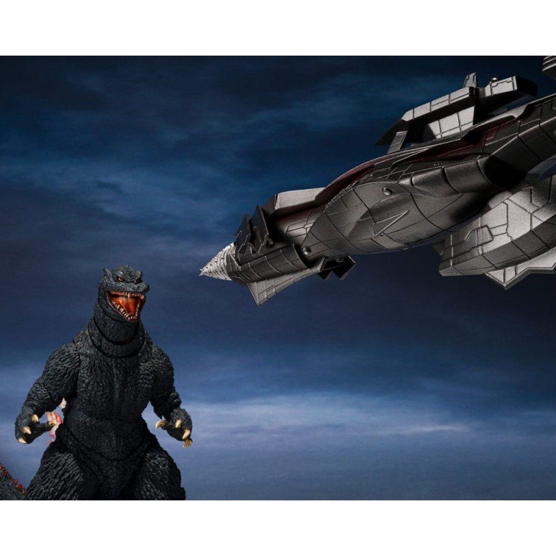 Godzilla: Final Wars figurine S.H.MonsterArts Godzilla Heat Ray Ver. vs. New Gotengo 16 cm