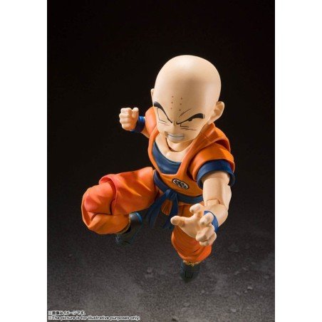 Dragon Ball Z figurine S.H. Figuarts Krillin-Earth's Strongest Man 12 cm