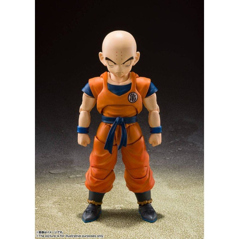 Dragon Ball Z figurine S.H. Figuarts Krillin-Earth's Strongest Man 12 cm