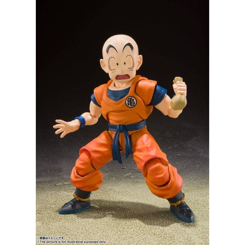 Dragon Ball Z figurine S.H. Figuarts Krillin-Earth's Strongest Man 12 cm